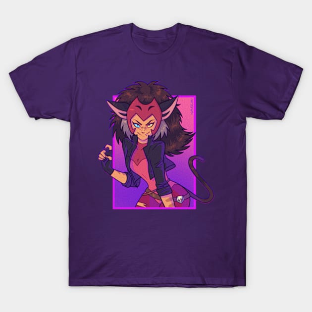 Catra (She-Ra) Fanart T-Shirt by laveejay